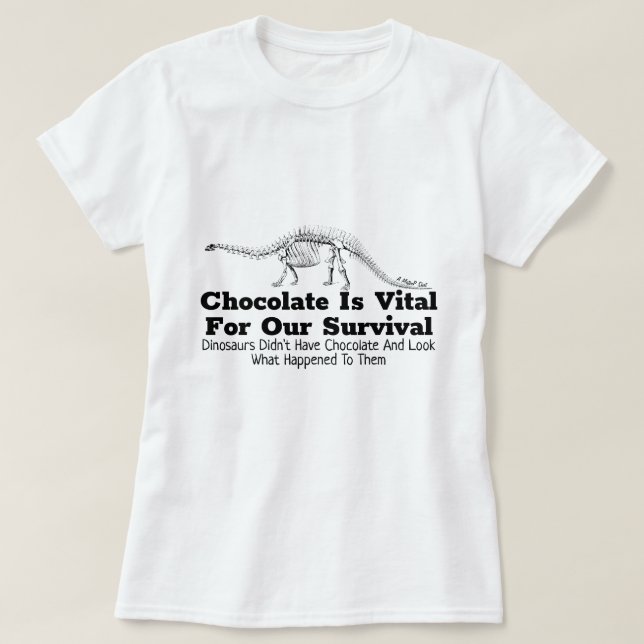 Chocolate - A MisterP Shirt (Design Front)