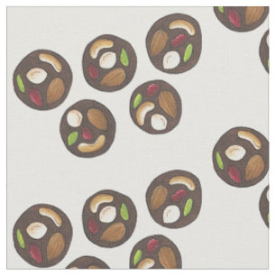 Chocolate Almond Mendiants Chocolatemaking Candy Fabric