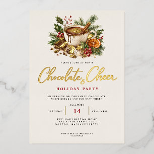 Chocolate And Cheer Hot Chocolate Christmas Party 