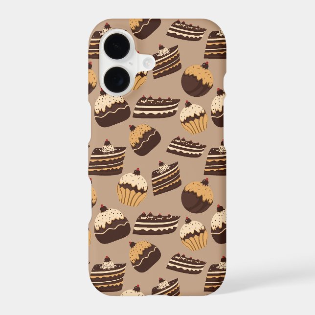 Chocolate and pastries pattern 3 (Back)