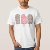 Chocolate and Strawberry Eclair Popsicles T-Shirt