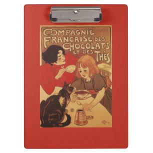 Chocolate and Tea Co Mother and Daughter Clipboard