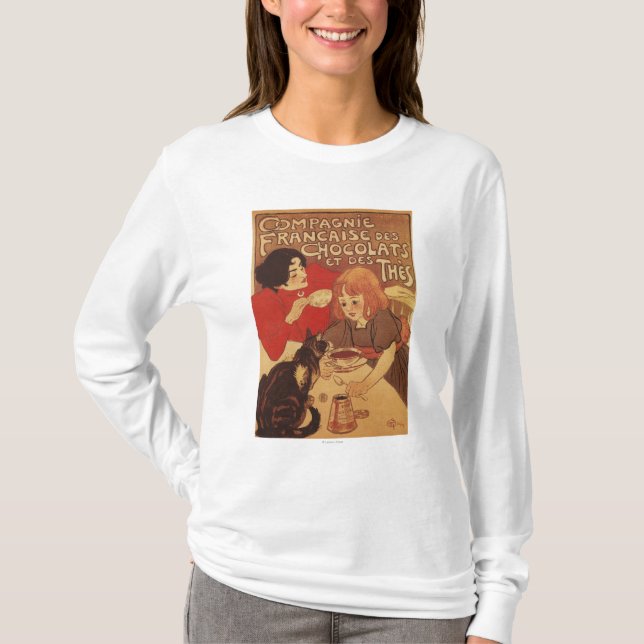 Chocolate and Tea Co Mother and Daughter T-Shirt (Front)
