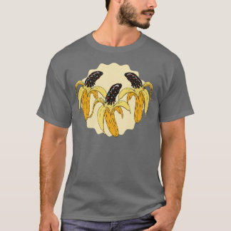 Chocolate Bananas Illustration Choco Banana T-Shirt