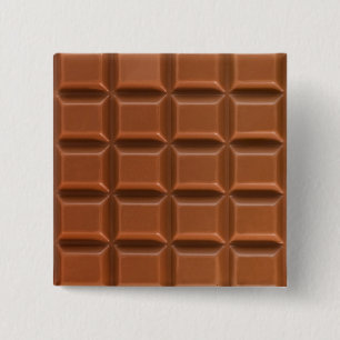Chocolate bar background badge