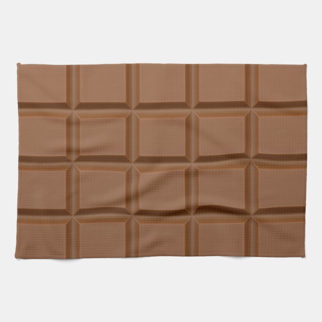 "Chocolate Bar" custom kitchen towel (Horizontal)