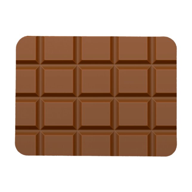 "Chocolate Bar" custom magnet (Horizontal)