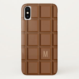 "Chocolate Bar" custom monogram phone cases