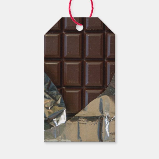 Chocolate Bar Gift Tag (Front)