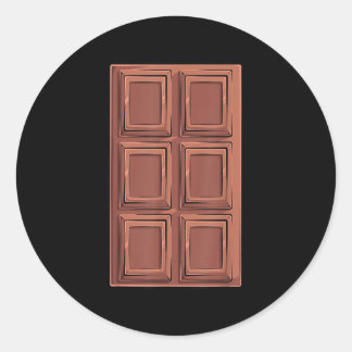 Chocolate Bar Smores Costume Group Camping  Classic Round Sticker