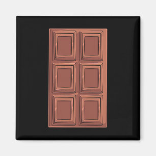 Chocolate Bar S'mores Costume Group Camping  Magnet