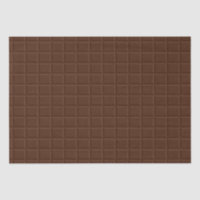 Chocolate bar tissue paper for gift wrapping