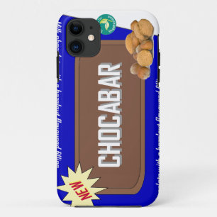 Chocolate bar with nuts Case-Mate iPhone case