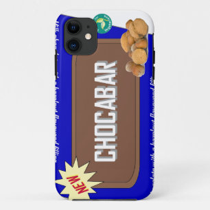 Chocolate bar with nuts Case-Mate iPhone case