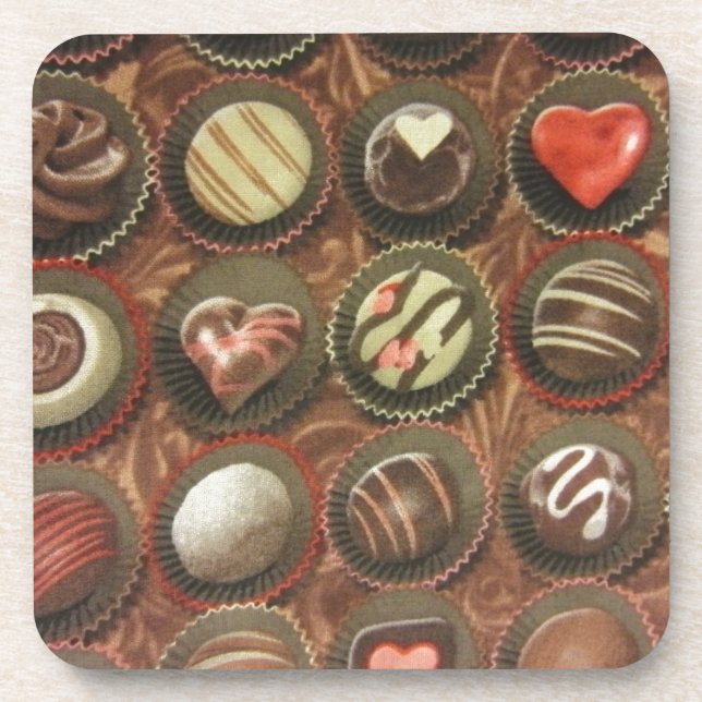 Chocolate Box Coaster (Front)