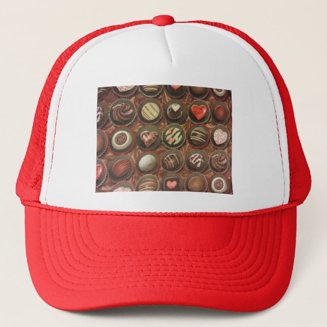 Chocolate Box Trucker Hat (Front)