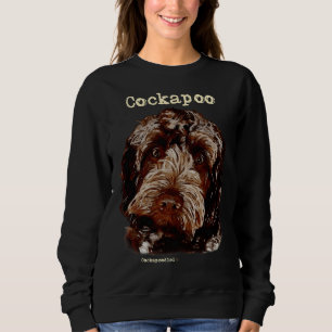 Chocolate Brown Cockapoo Dog Sweatshirt