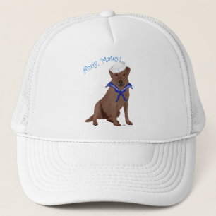 Chocolate Brown Labrador Retriever Trucker Hat