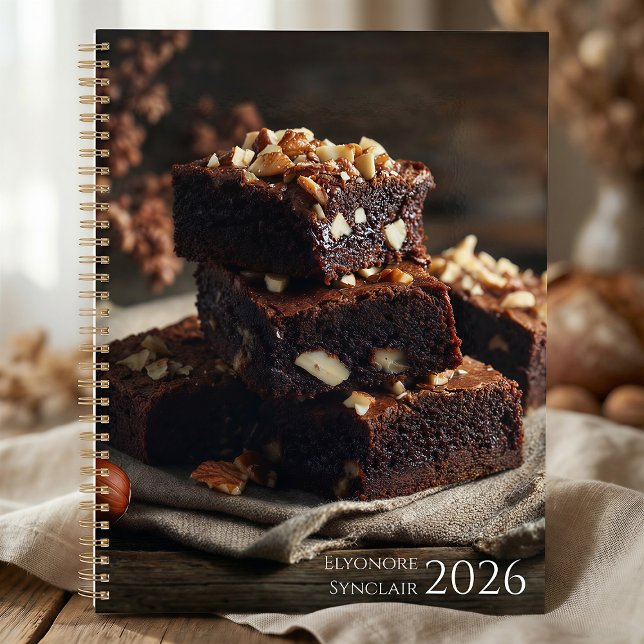 Chocolate Brownie Dessert 2026 Planner (Creator Uploaded)