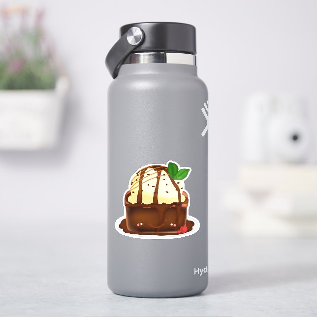 Chocolate Brownie With Vanilla Ice Cream (HydroFlask)