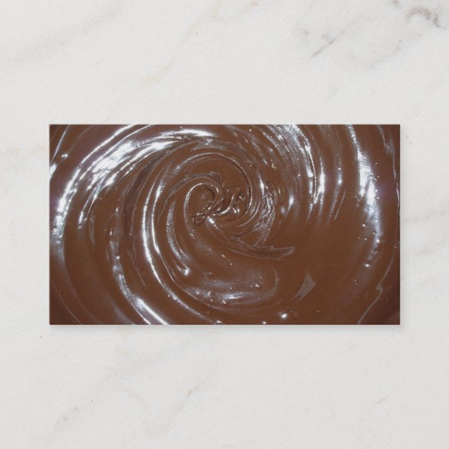 Chocolate Business Card (Front)