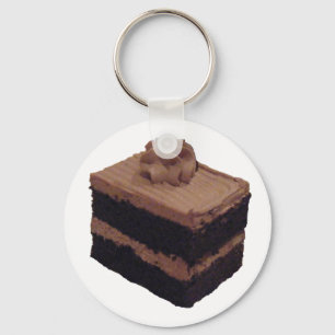 Chocolate Cake Key Ring