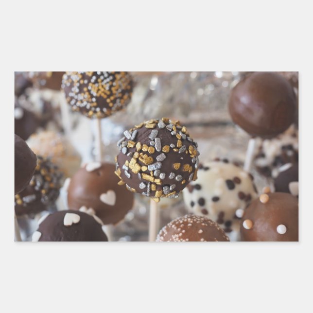 Chocolate Cake Pop Stickers (Front)