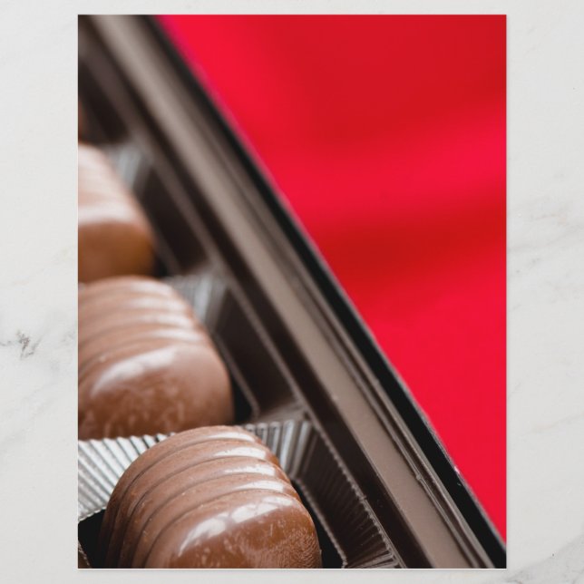 Chocolate candies flyer (Front)