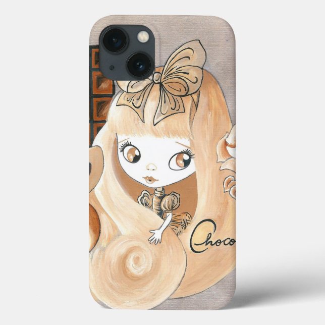 Chocolate Candy And Bunny And Girl Case-Mate iPhone Case (Back)
