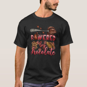 Chocolate  Candy Bar Cute Ladies Chocoholic T-Shirt