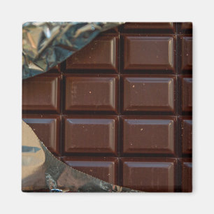 Chocolate Candy Bar Food Magnet