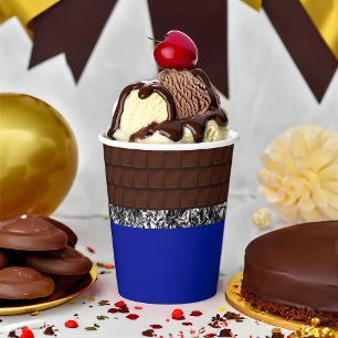 Chocolate Candy Bar Paper Cups