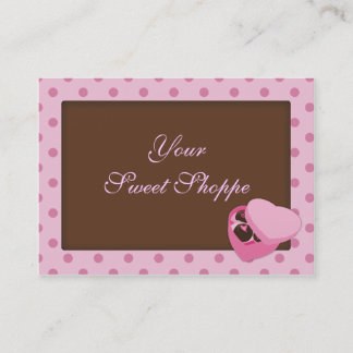 Chocolate Candy Business Cards