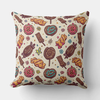 Chocolate candy cushion