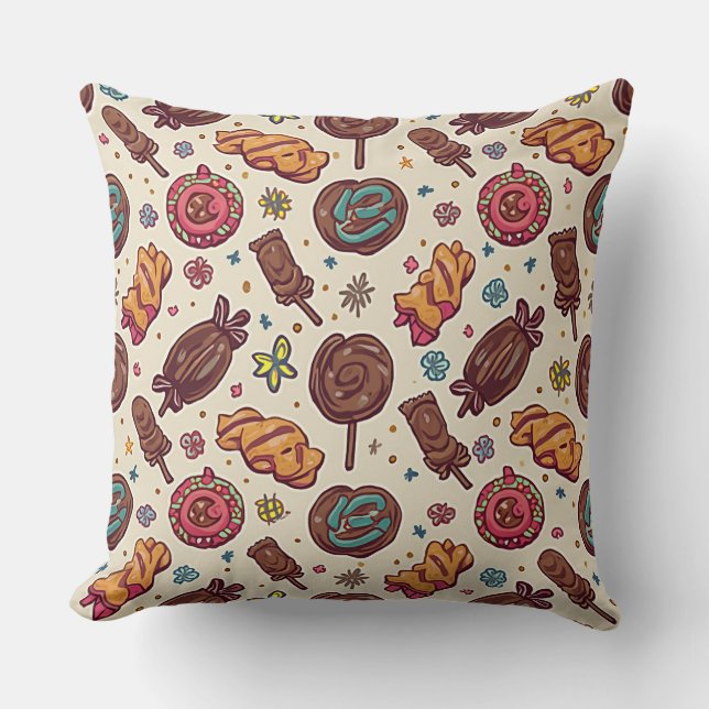 Chocolate candy cushion (Front)