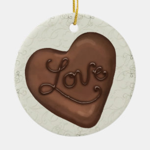 Chocolate Candy Love - SRF Ceramic Tree Decoration