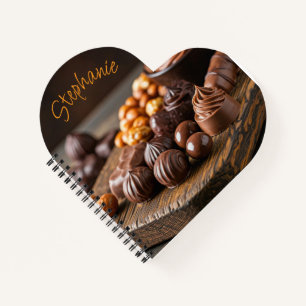 Chocolate Candy Personalized Notebook