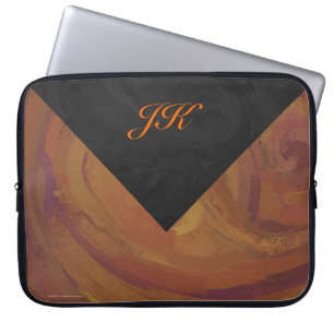 Chocolate Carmel Swirl Laptop Sleeve