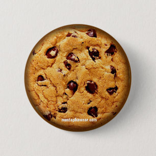Chocolate Chip Cookie 6 Cm Round Badge