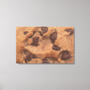 Chocolate Chip Cookie Canvas Print