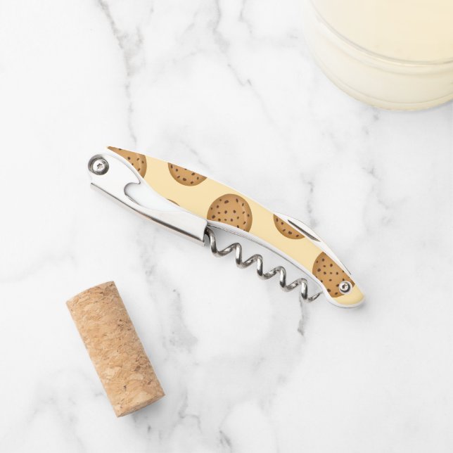 Chocolate Chip Cookie  Corkscrew (Front)
