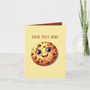 chocolate chip cookie customisable bakery vendors  card