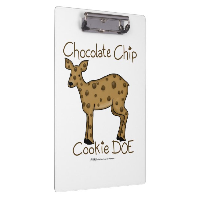 Chocolate Chip Cookie Doe Clipboard (Right)