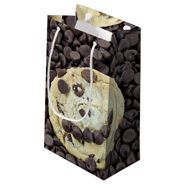 Chocolate Chip Cookie Happiness Small Gift Bag (Back Angled)