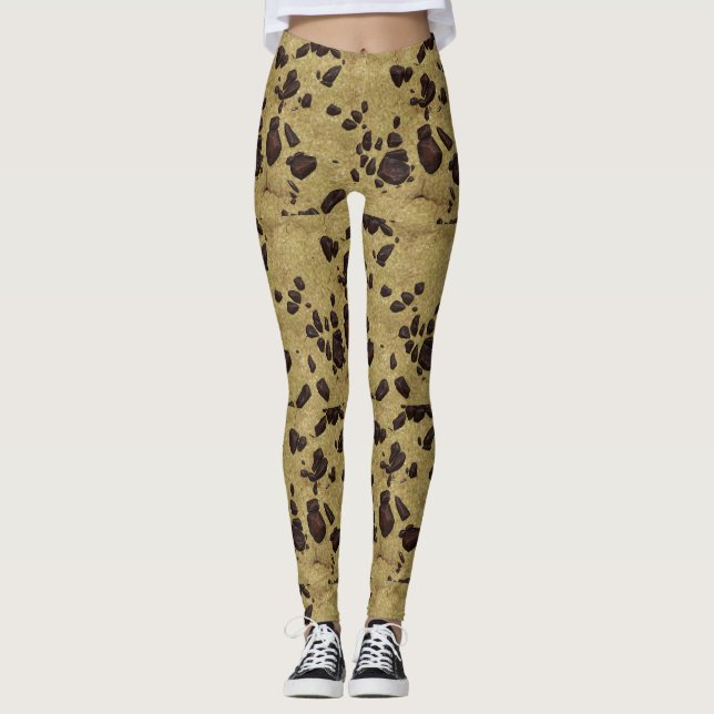 Chocolate Chip Cookie Leggings (Front)