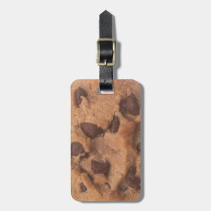 Chocolate Chip Cookie Luggage Tag