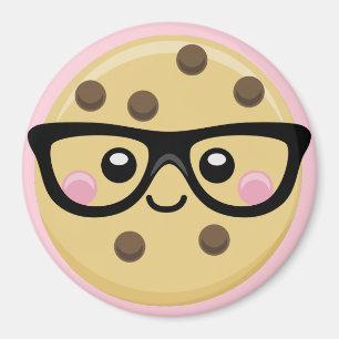 Chocolate chip cookie magnet