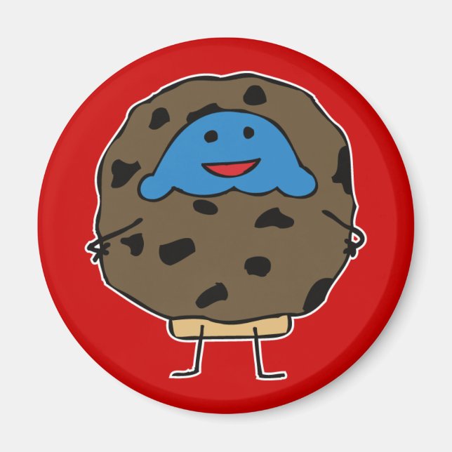 Chocolate Chip Cookie Muffin - Magnet (Front)