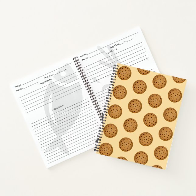 Chocolate Chip Cookie  Notebook (Inside)