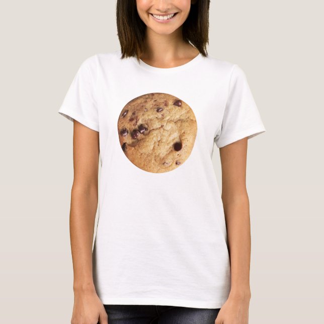 Chocolate Chip Cookie Photo T-Shirt (Front)